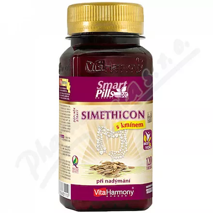 VitaHarmony Simethicon 80 mg z kminkiem tob.120