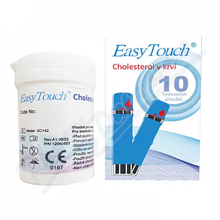 Paski do pomiaru cholesterolu EASY TOUCH 10 szt