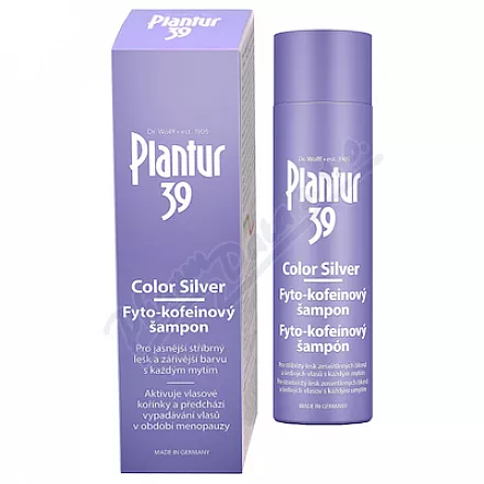 Plantur39 Color Silver Fyto-kofeinový šampon 250ml - vlasová péče,péče o vlasy,