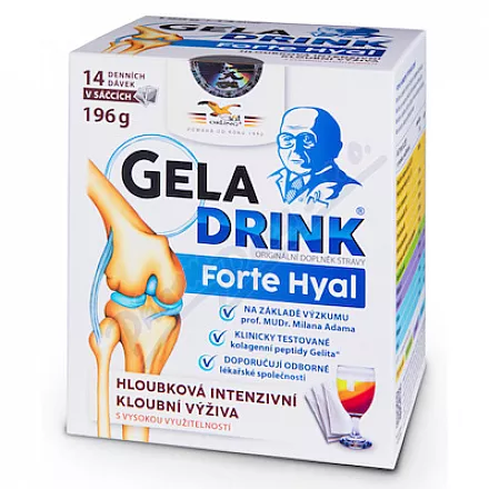 Geladrink FORTE HYAL nápoj 7 příchutí 14x14g