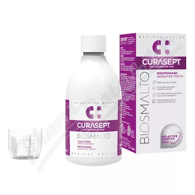 CURASEPT Biosmalto Sensitiv Teeth ústní voda 300ml