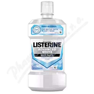 LISTERINE ADVANCED WHITE Łagodny Smak 500ml