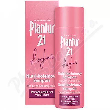 Plantur21 szampon do włosów długich Nutri-kofeina 200ml - vlasová péče,péče o vlasy,