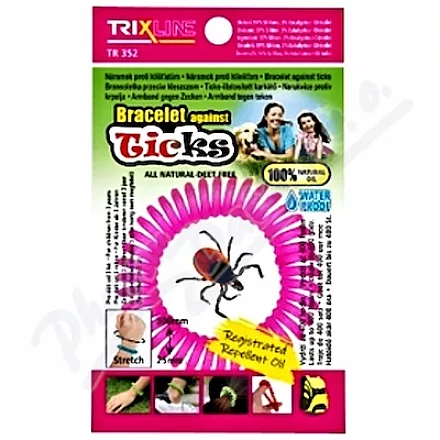 Trixline TR352 náramek proti klíšťatům mix 1ks