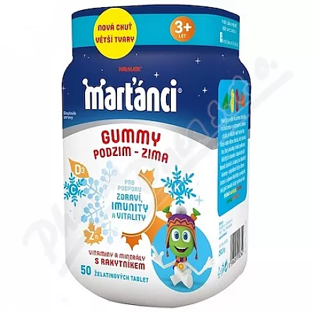 Walmark Martians Gummy jesień-zima tbl.50