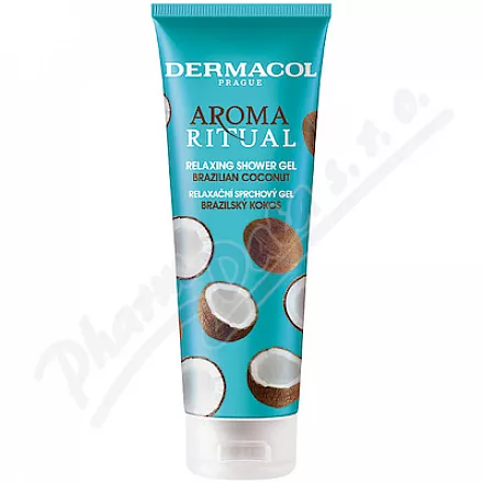 Dermacol AR żel pod prysznic brazylijski kokos 250ml