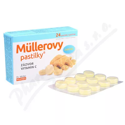 Müller's pastylki imbirowe 24szt CZ/SK