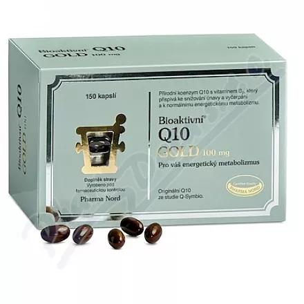Pharma Nord Bioaktivní Q10 Gold 100mg cps.150