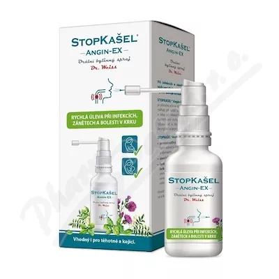 StopCough ANGIN-EX spray do gardła 30 ml