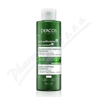 VICHY DERCOS Peelingový šampon proti lupům 250ml