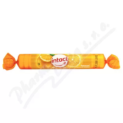 Intact hroznový cukr s vitaminem C Pomeranč 40g