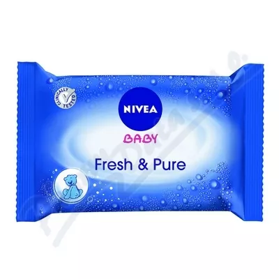 NIVEA Baby Fresh&Pure čisticí ubrousky 63ks 86247