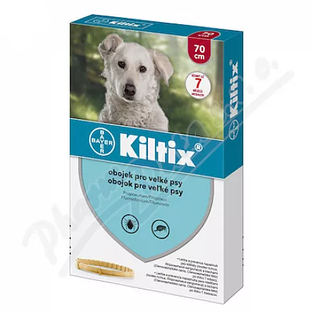 Kiltix obroża dla dużych psów 70cm - Veterinární přípravky a potřeby pro vaše mazlíčky.
