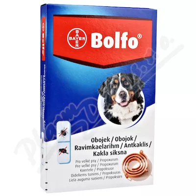 Bolfo 4.442g obojek pro velké psy 70cm - Veterinární přípravky a potřeby pro vaše mazlíčky.