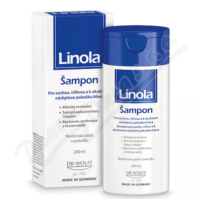 Linola Shampoo 200 ml - vlasová péče,péče o vlasy,