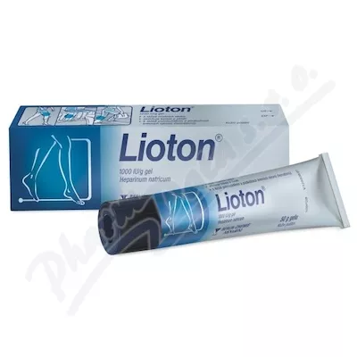 Lioton 1000IU/g żel 50g