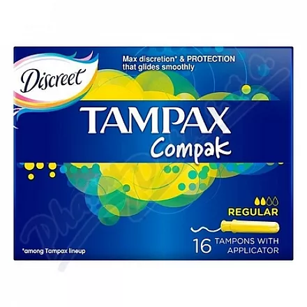 Tampax Compak Regular tampony z aplikatorem 16szt
