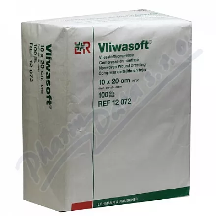 Kompres Vliwasoft niesterylny 10x20cm 6-warstwowy 100szt