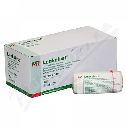 Lenkelast średnia elastyczna owijka 10cmx5m 1szt