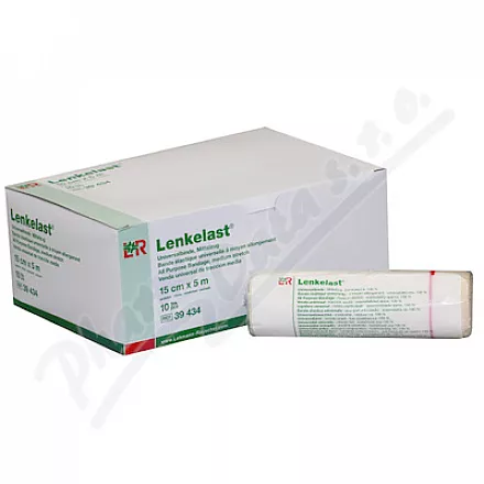 Lenkelast średnia elastyczna owijka 15cmx5m 1szt