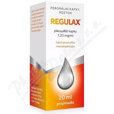 Regulax Picosulfate krople 7,23mg/ml gtt.sol.1x20ml