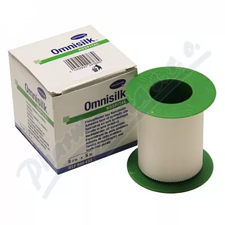 Omnisilk patch biały jedwab 5cmx5m 1szt