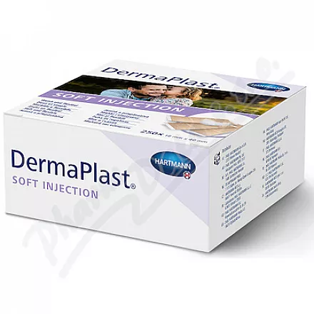 DERMAPLAST Plastry miękkie do wstrzykiwań 16x40mm/250szt