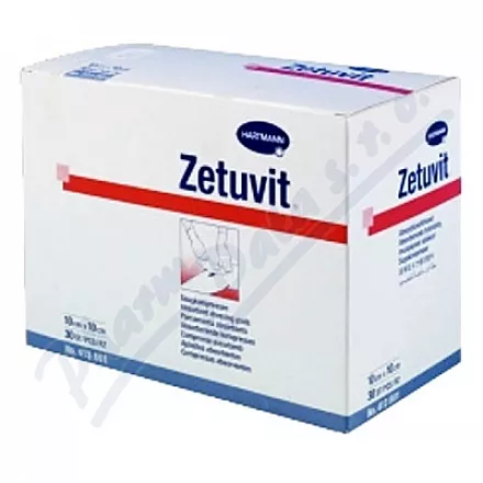 Kompresja Zetuvit ster.10x10cm 25szt