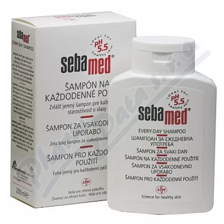 Sebamed jemný šampon pro každodenní použití 200ml - vlasová péče,péče o vlasy,