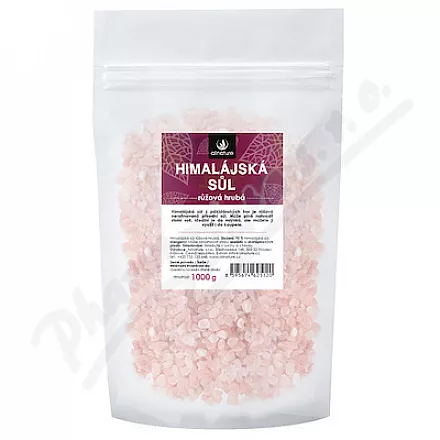 Allnature Himalájská sůl růžová hrubá 1000g