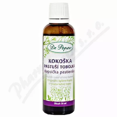 Dr.Popov Kapky bylinné Kokoška past.tobolka 50ml