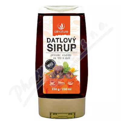 Allnature Datlový sirup BIO 250ml