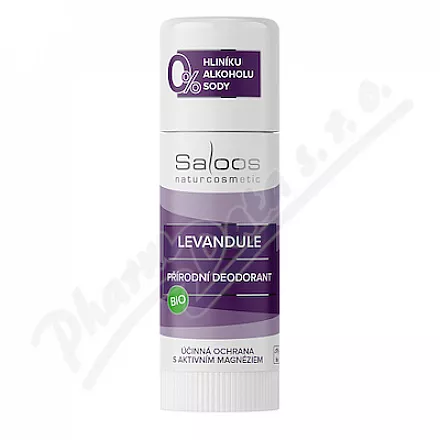Saloos Organiczny naturalny dezodorant Lawenda 60g