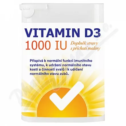 Witamina D3 1000 IU tbl.60
