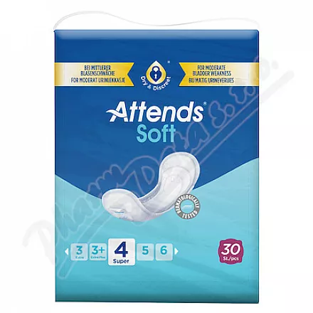 PIELUCHY CHŁONNE ATTENDS SOFT SUPER 4