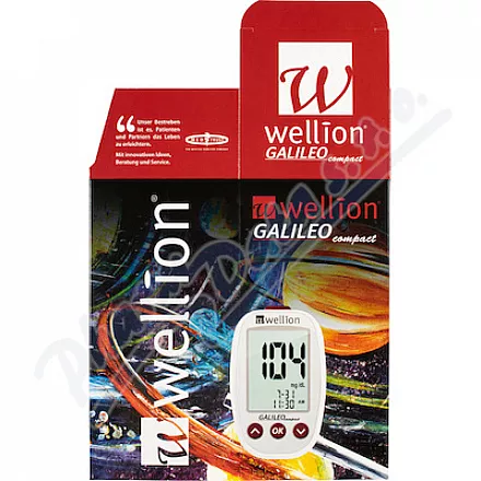 Zestaw glukometrów Wellion GALILEO COMPACT/10pr/10lanc