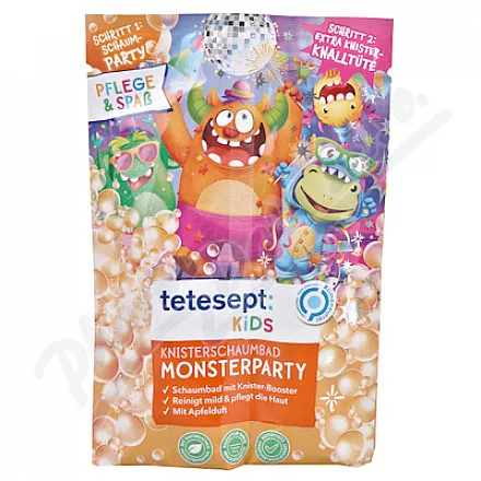 Tetesept KIDS koupelová sůl Příšerky 45g