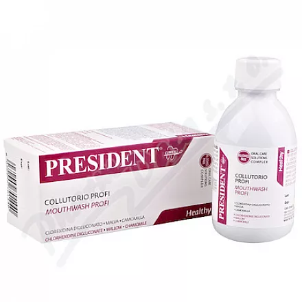 PRESIDENT Profi płyn do płukania jamy ustnej z chlorheks.0,2% 200ml