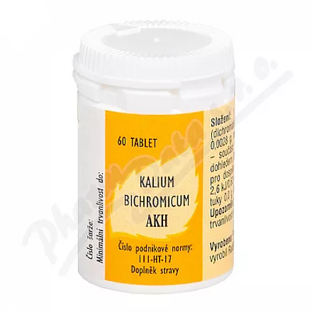 Kalium bichromicum AKH tbl.60