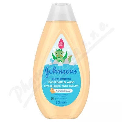 JOHNSONS Pure Protect Koupel a mycí gel 2v1 500ml