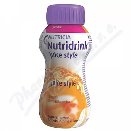 NUTRIDRINK JUICE STYLE S PŘÍCHUTÍ POMERANČOVOU