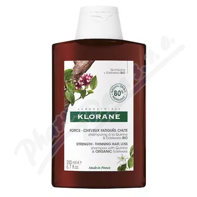 KLORANE Szampon chinina i estragon alpejski BIO 200ml