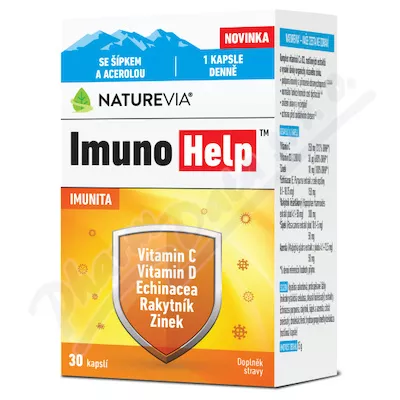 NatureVia ImmunoHelp cps.30