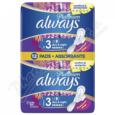 Always Platinum Day&Night 3 vložky 12ks