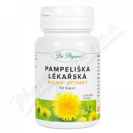 Dr.Popov Ziele mniszka lekarskiego+ekstrakt cps.60