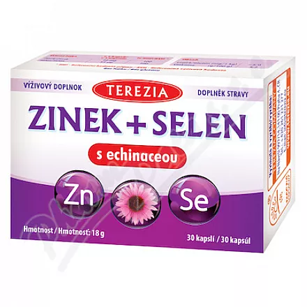 TEREZIA Cynk+Selen+Echinacea cps.30