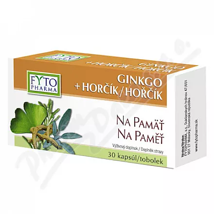 Ginkgo+Magnez dla pamięci tob.30 Phytopharma