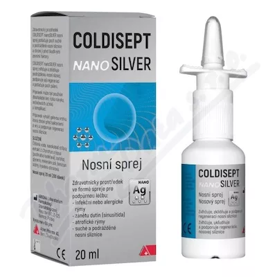 Coldisept nanoSilver spray do nosa 20ml