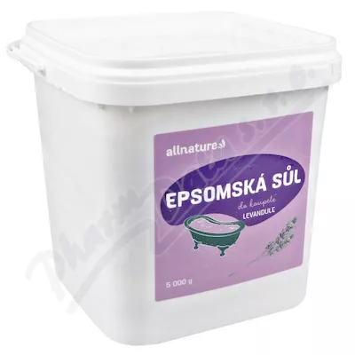 Allnature Epsomská sůl Levandule 5kg