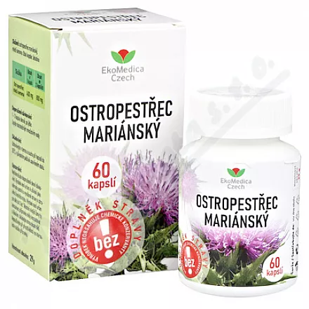 Ostropest plamisty cps.60 EkoMedica